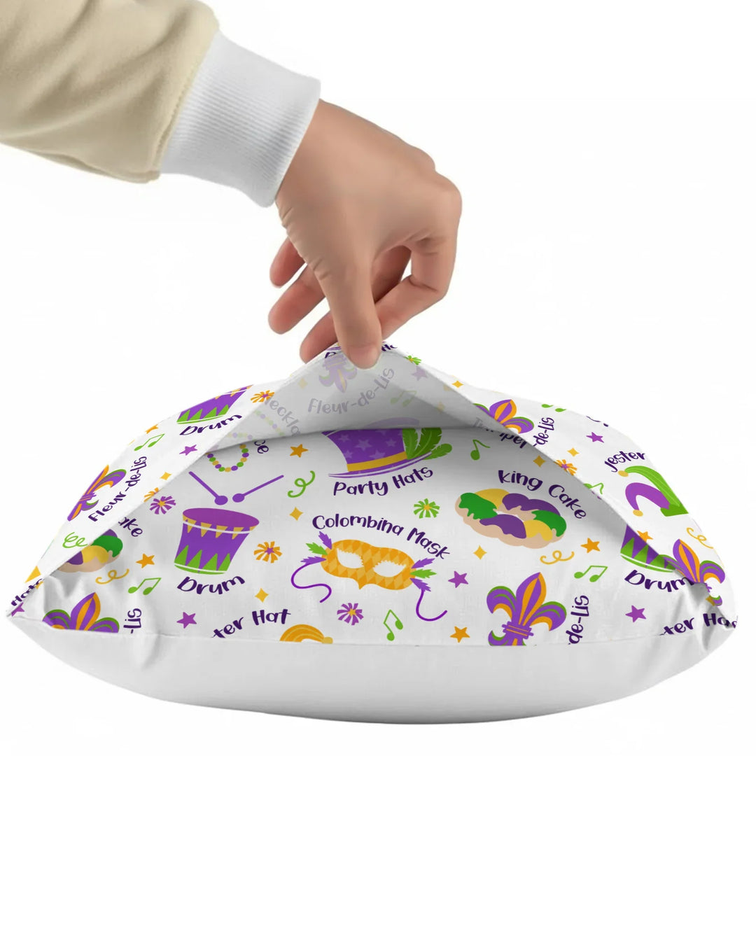 Mardi Gras Family Matching Bamboo Pillow Case