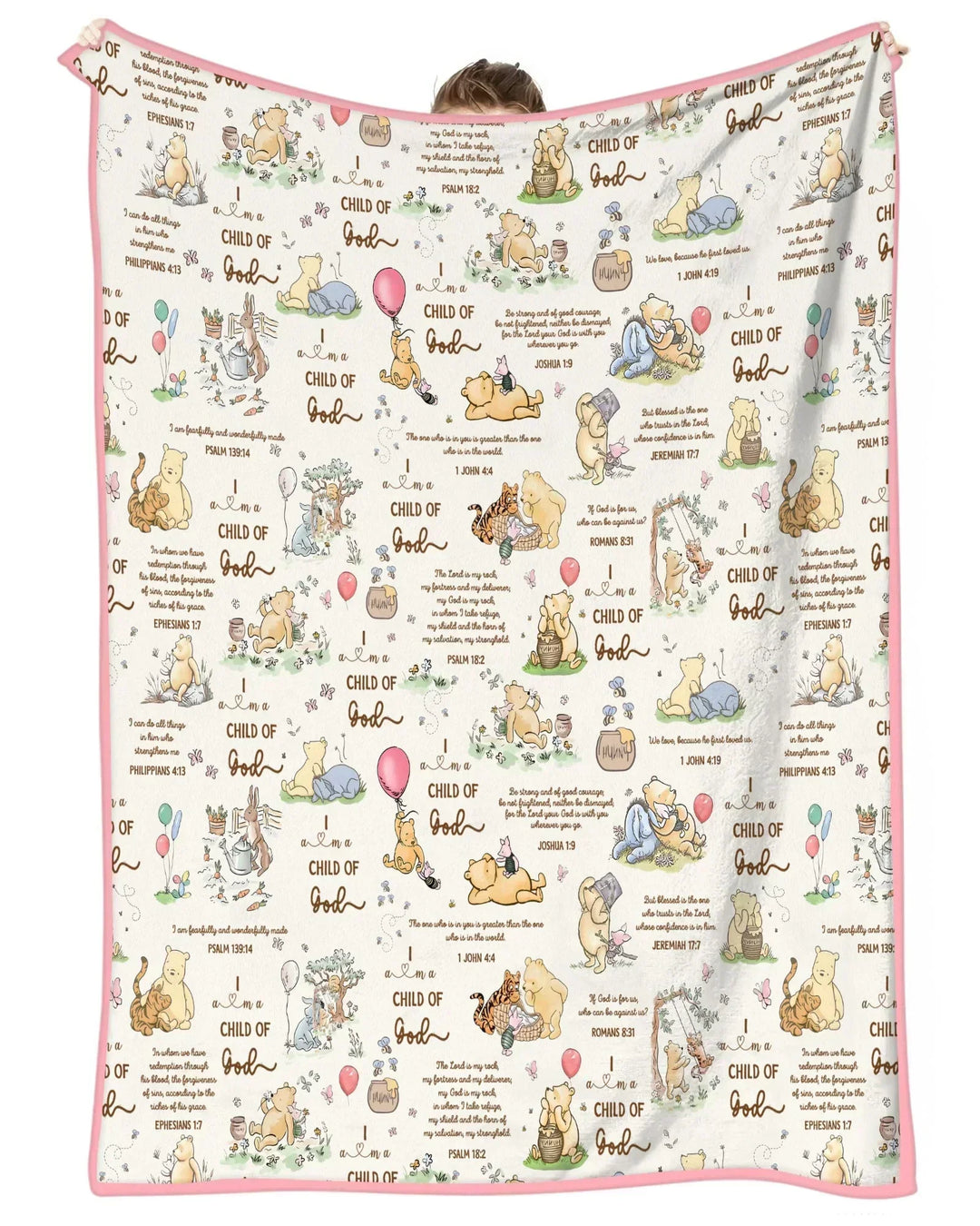 Child of God Whimsy Woodland Bamboo Blanket