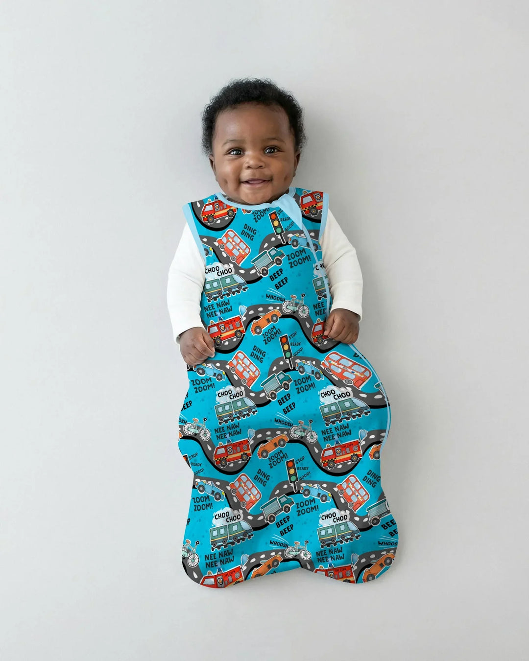 Zoom Zoom Beep Beep Bamboo Sleep Bag