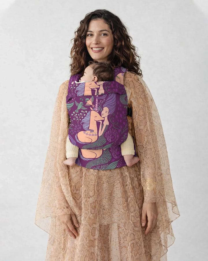 Whimsical Mermaid Garden Dream Baby Carrier
