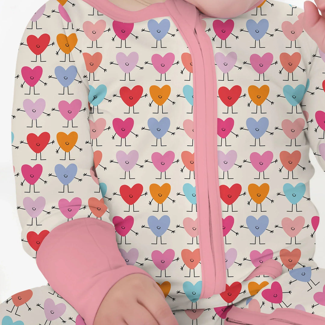 Sweet Hearts Bamboo Convertible Zippy