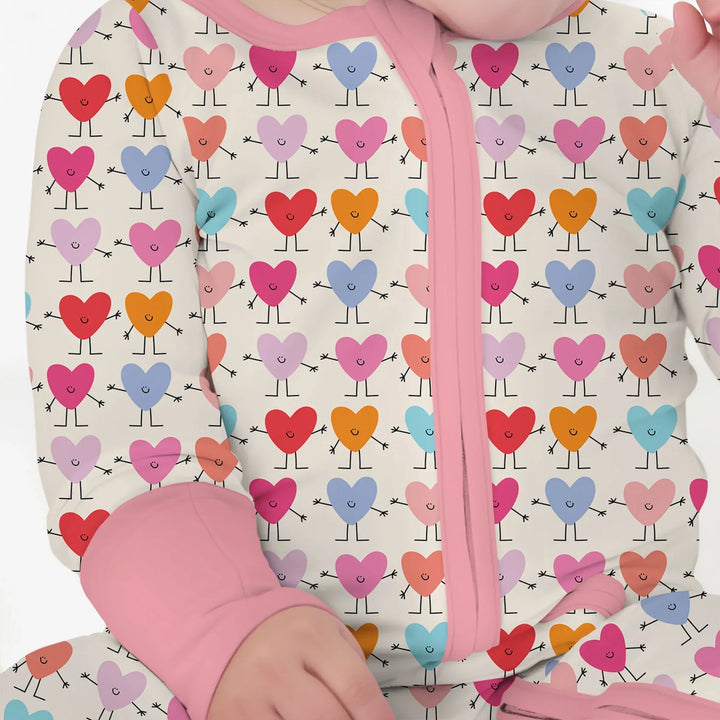 Sweet Hearts Bamboo Convertible Zippy