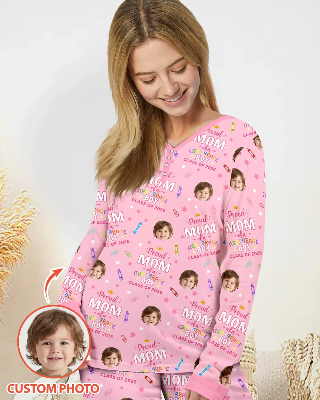 Proud Dad Mom Of Class Of 2026 Bamboo Women Pajama Set