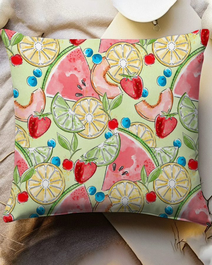 Sweet Summer Fruits Family Matching Bamboo Pillow Case