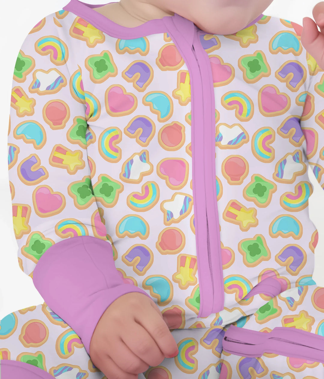 Lucky Marshmallow Cookies Bamboo Convertible Zippy