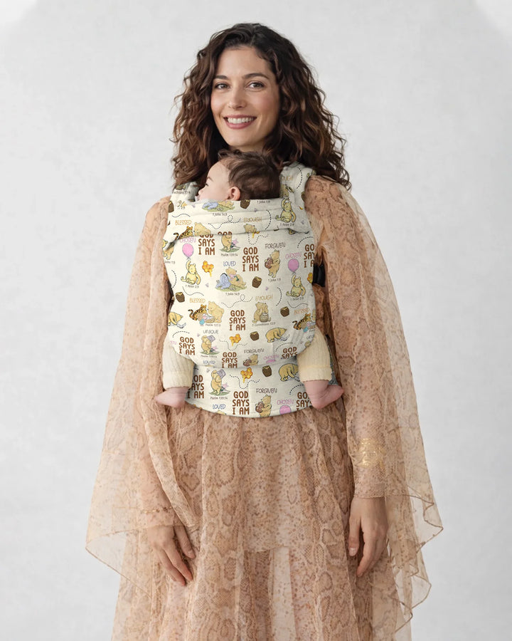 God Says I Am Bear & Honey Baby Carrier
