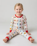 Template Bamboo Two Piece Long Sleeve Pyjamas Set