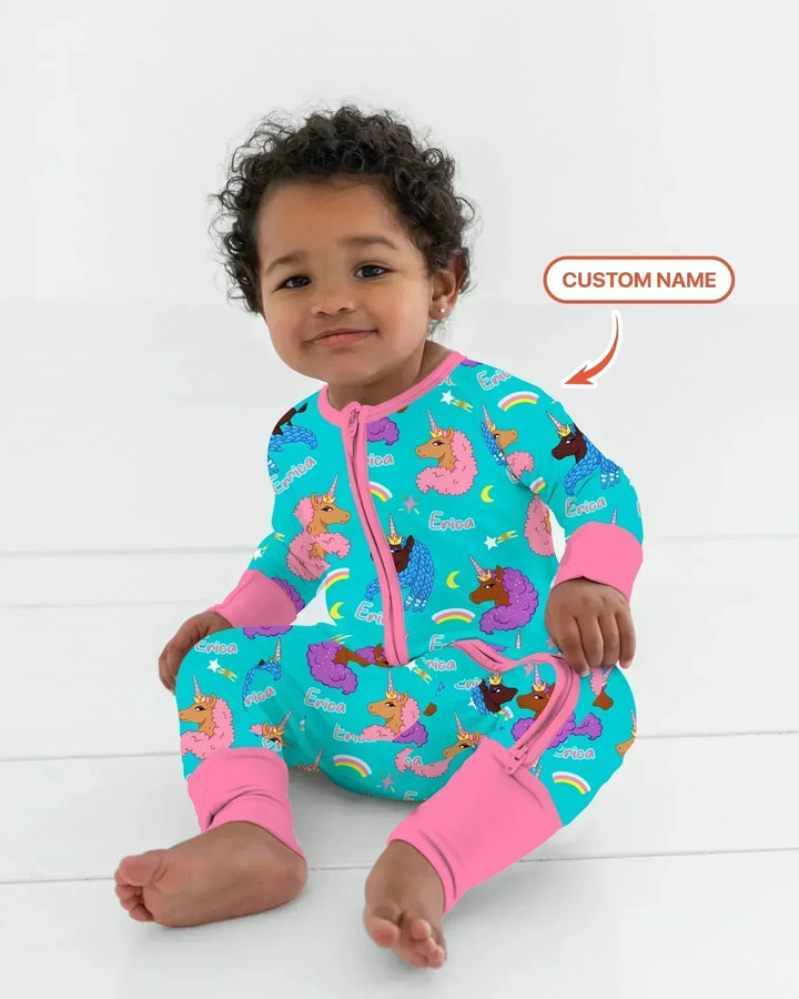 African Astro Unicorn Bamboo Convertible Zippy