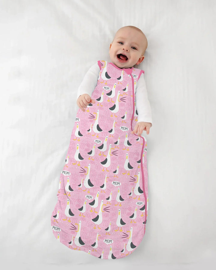 Funny Seagull MOM Bamboo Sleep Bag