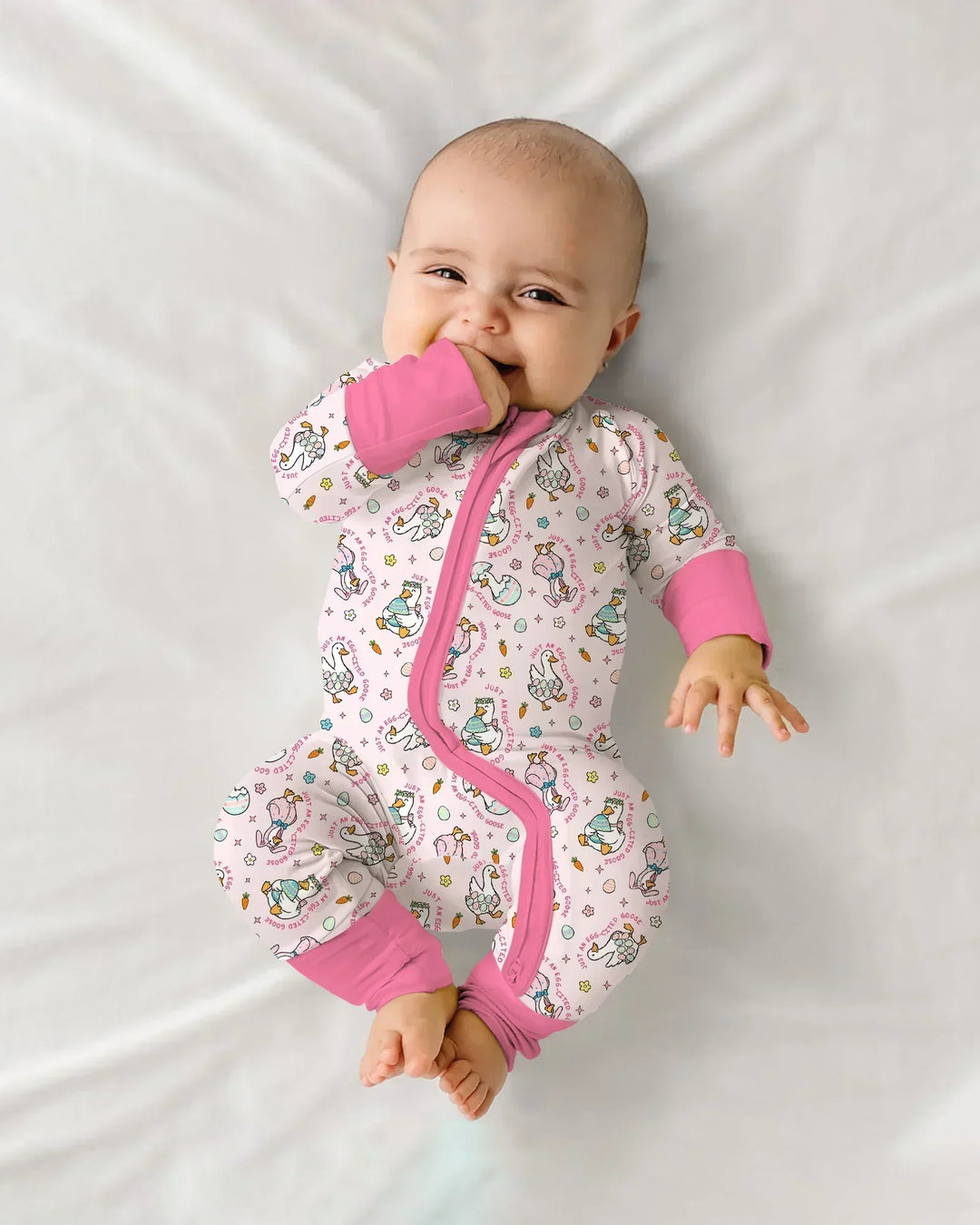 Easter Silly Goose Bamboo Convertible Zippy