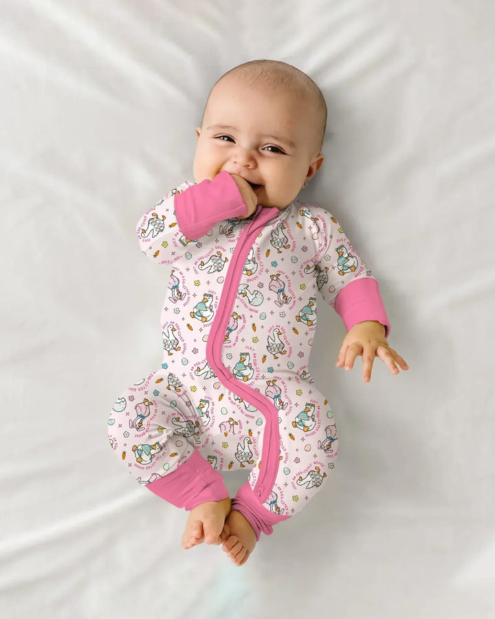 Easter Silly Goose Bamboo Convertible Zippy