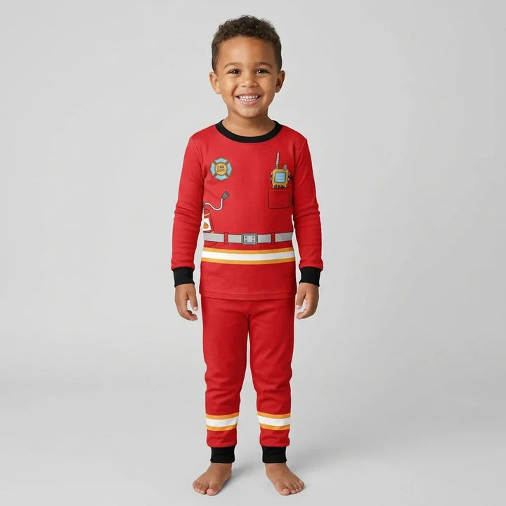 Template Bamboo Two Piece Long Sleeve Pyjamas Set