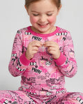 Template Bamboo Two Piece Long Sleeve Pyjamas Set
