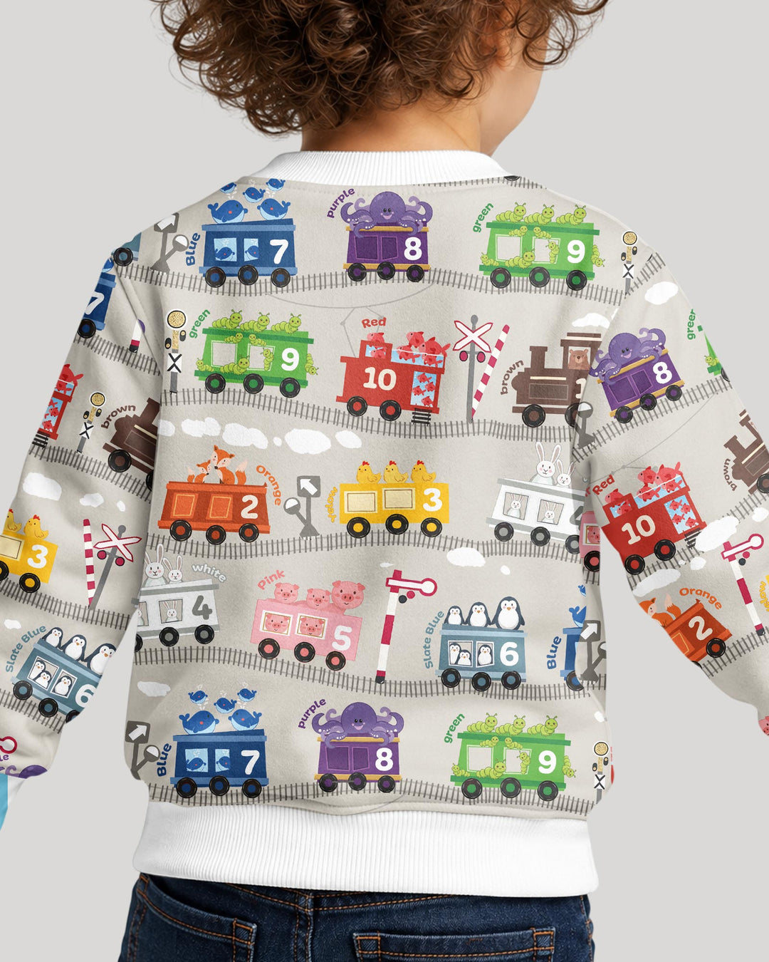 Color Train Bamboo Crewneck Sweatshirt