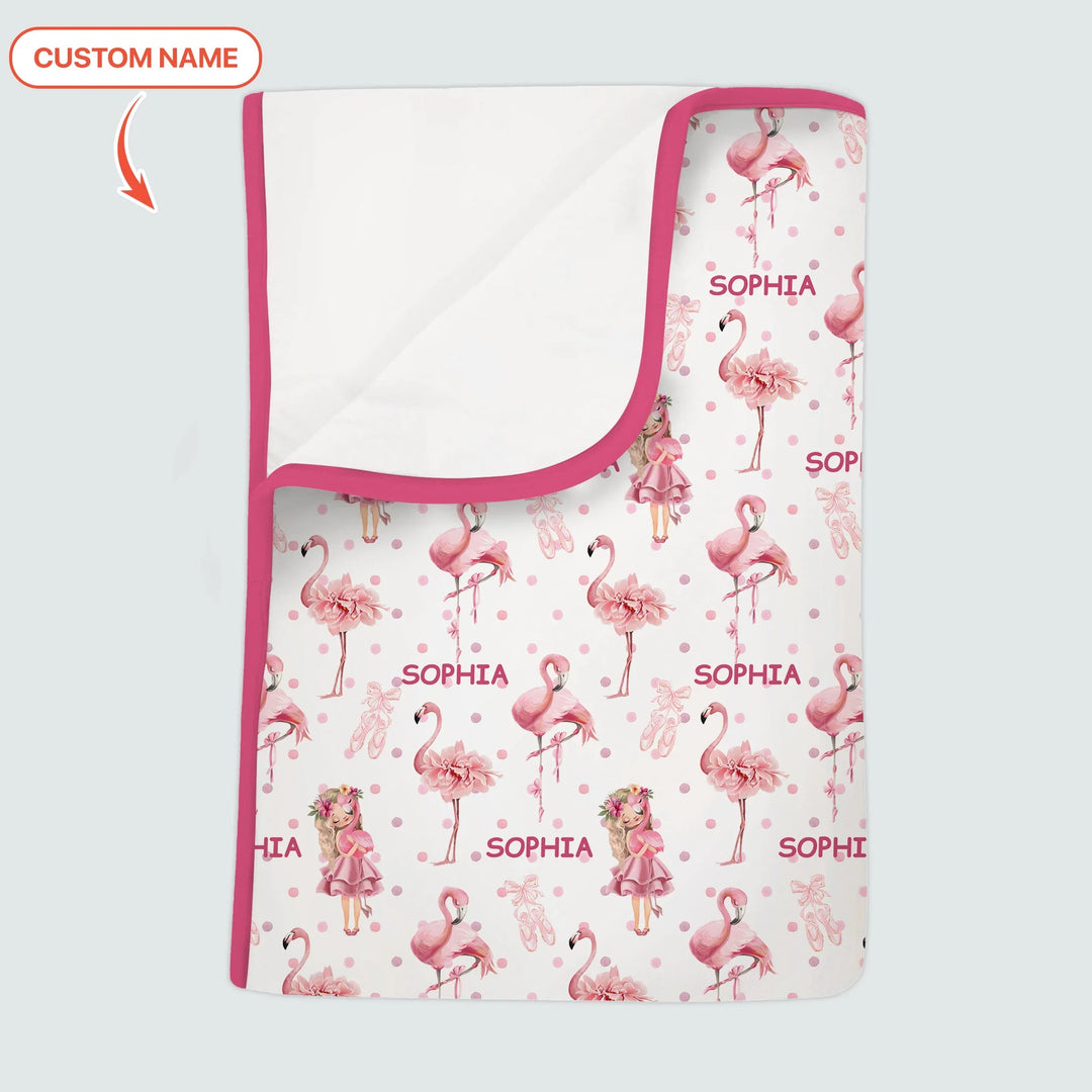 Little Ballerina Dreams Bamboo Blanket
