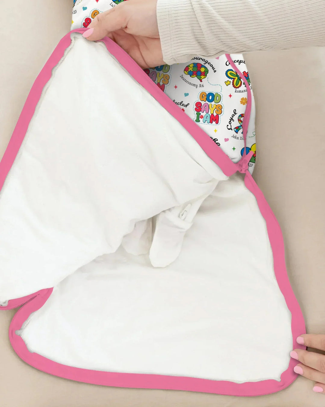 God Says I am Different Bamboo Sleep Bag