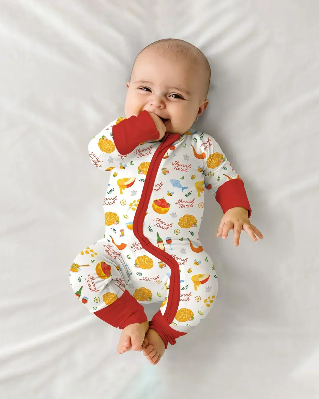 Shanah Tovah Family Matching Bamboo Convertible Zippy
