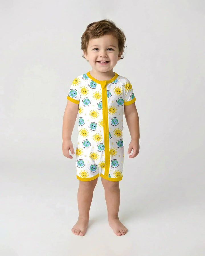 Matthew 5:14 Light of the World Bamboo Shorty Zippy