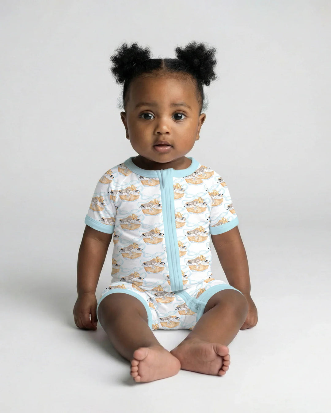 Noah's Ark Bamboo Shorty Zippy