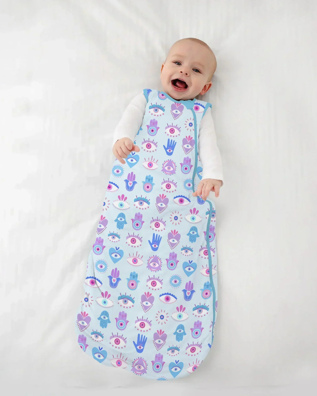 Hamsa Heart Guardians Family Matching Bamboo Sleep Bag