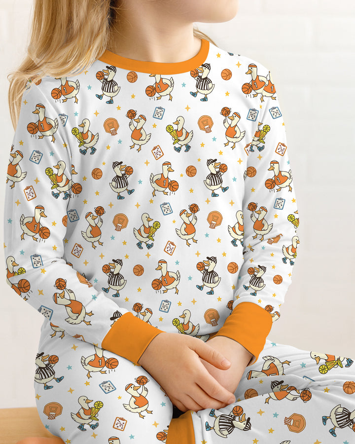 Template Bamboo Two Piece Long Sleeve Pyjamas Set