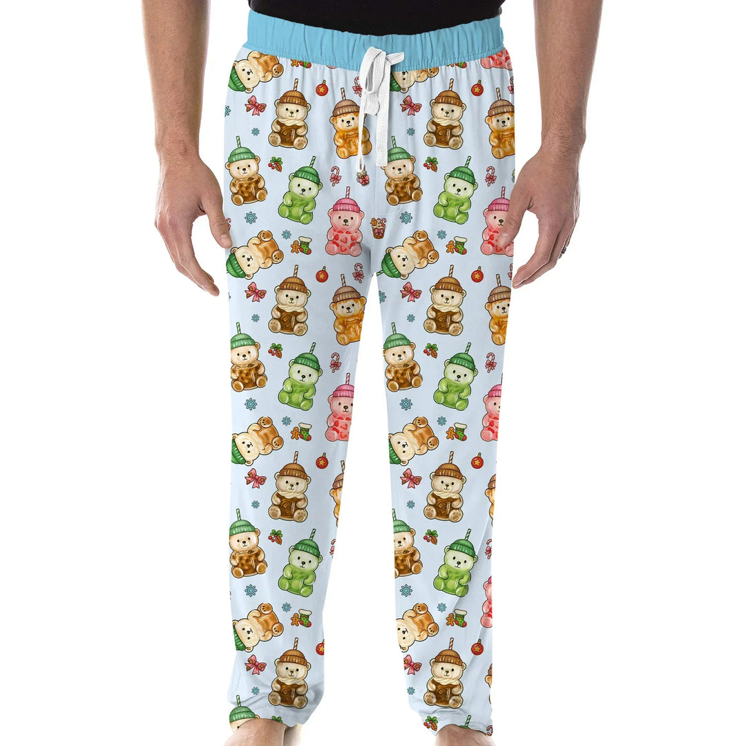 Holiday Bear Cup Bamboo Men's Pajama Set