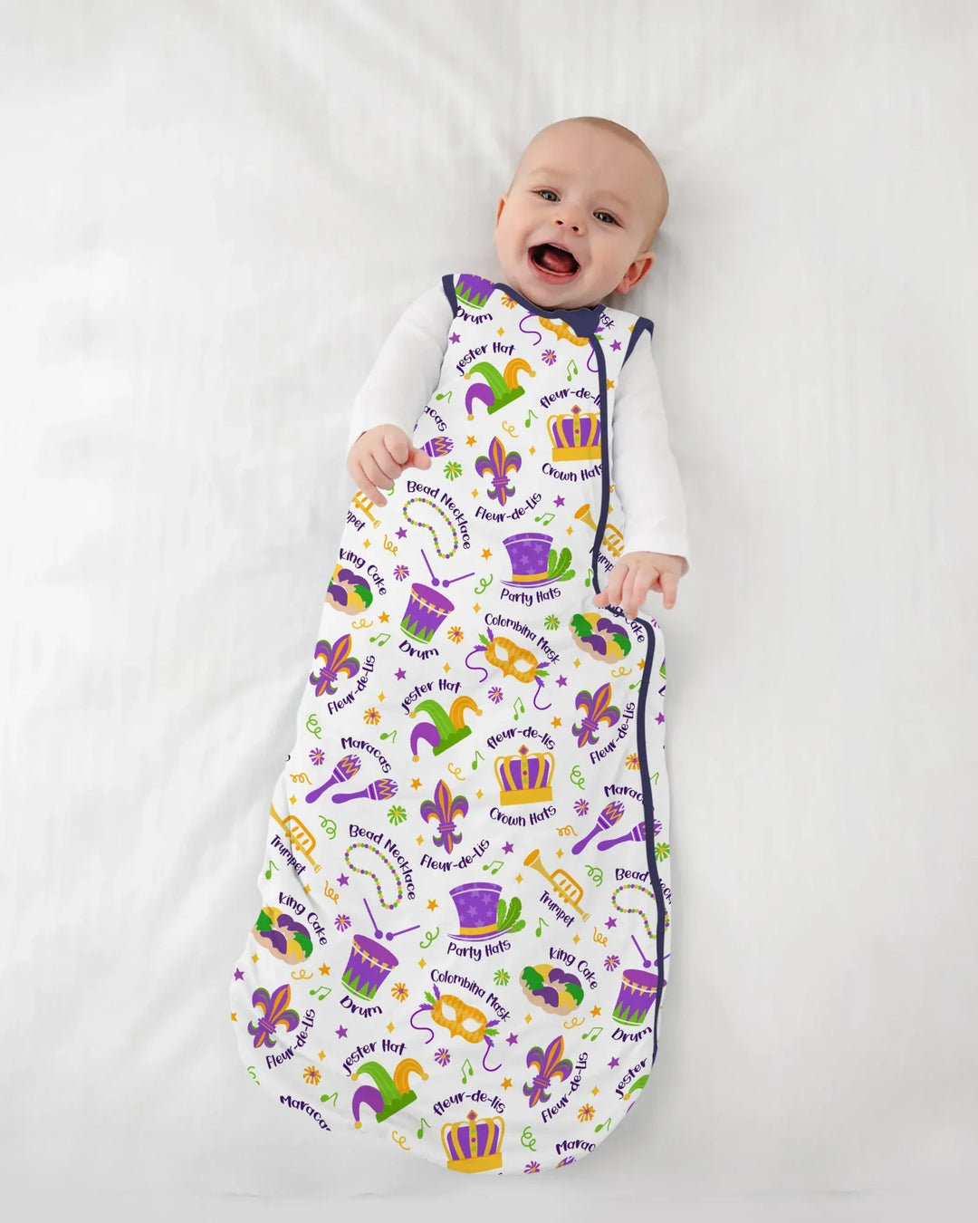Mardi Gras Family Matching Bamboo Sleep Bag