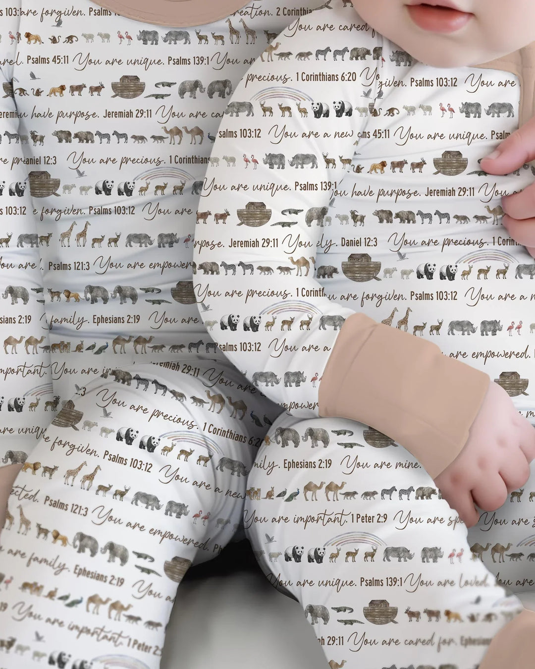 Biblical Noah's Ark Bamboo Convertible Zippy