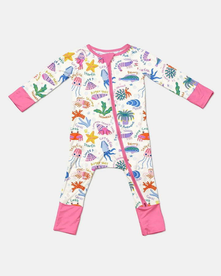 Tide Pool Pals Bamboo Convertible Zippy