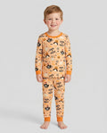 Halloween Chick Or Treat Bamboo Two Piece Long Sleeve Pajama Set