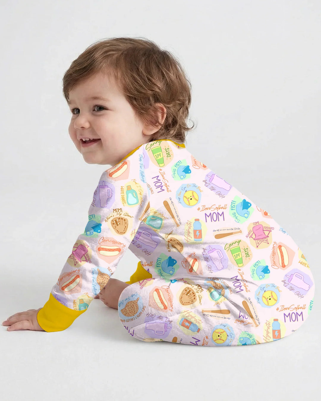 SoftBall Mom Saves The Days Bamboo Convertible Zippy