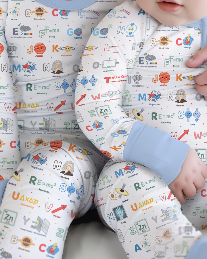 The Physics Alphabet Bamboo Convertible Zippy