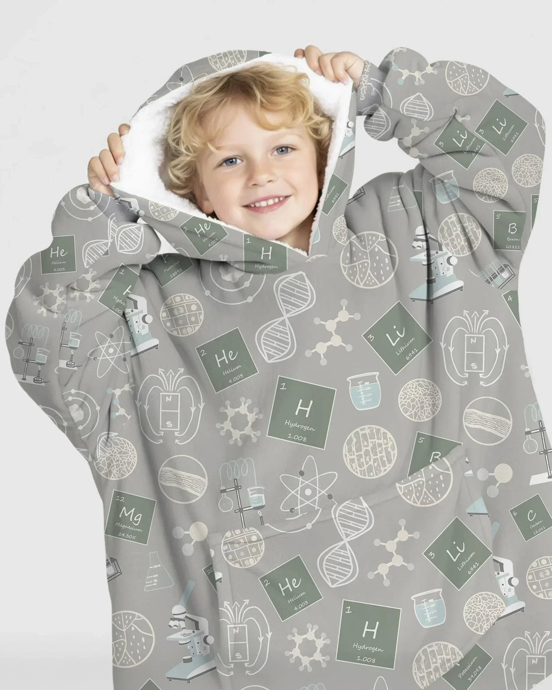 A Moment Of Science Bamboo Blanket Hoodie