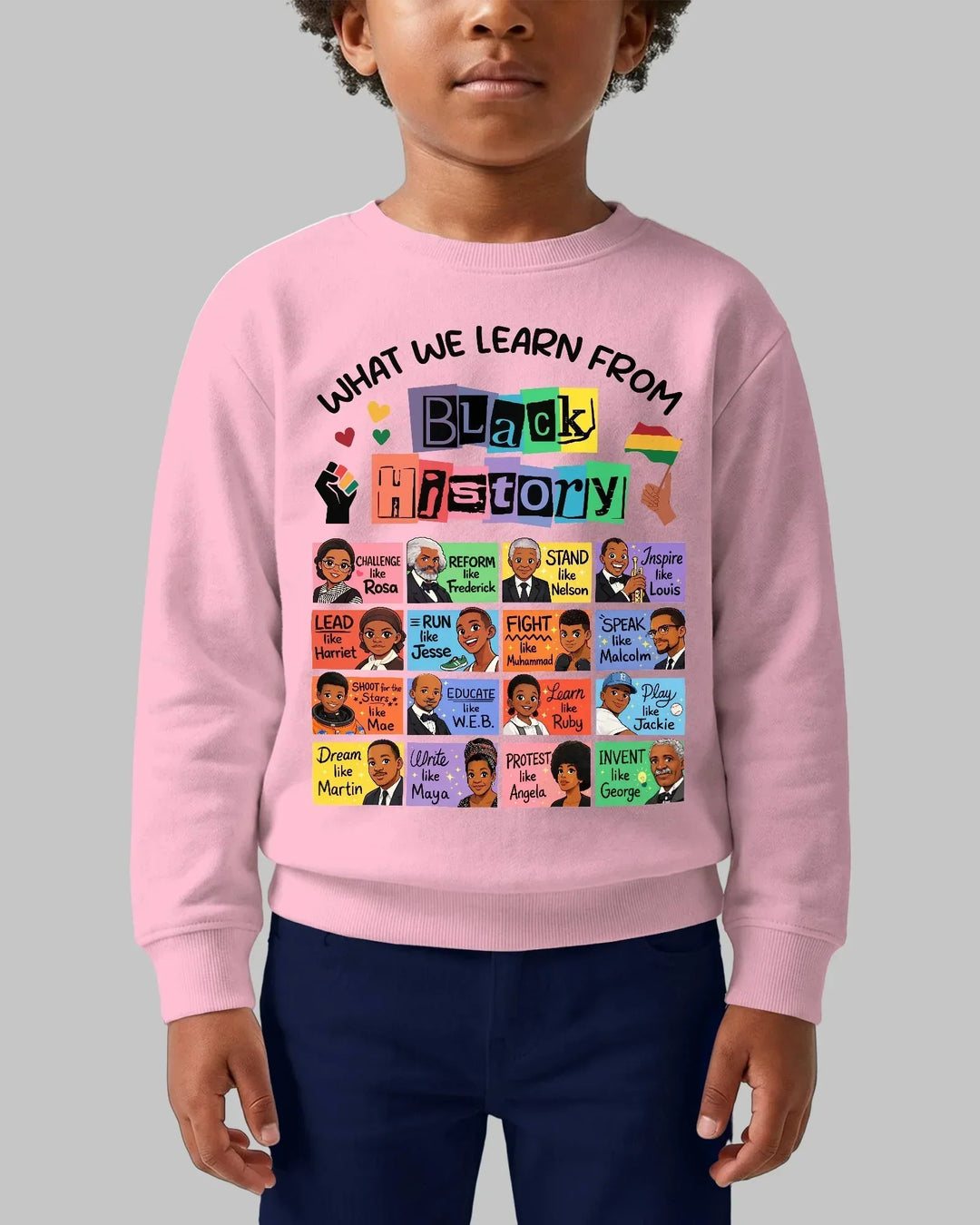 Black Month History Bamboo Crewneck Sweatshirt