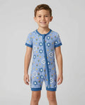 Starry Bloom Blessings Family Matching Bamboo Shorty Zippy
