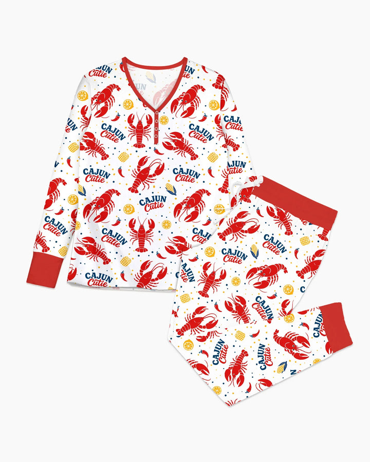 Cajun Cutie Bamboo Women Pajama Set