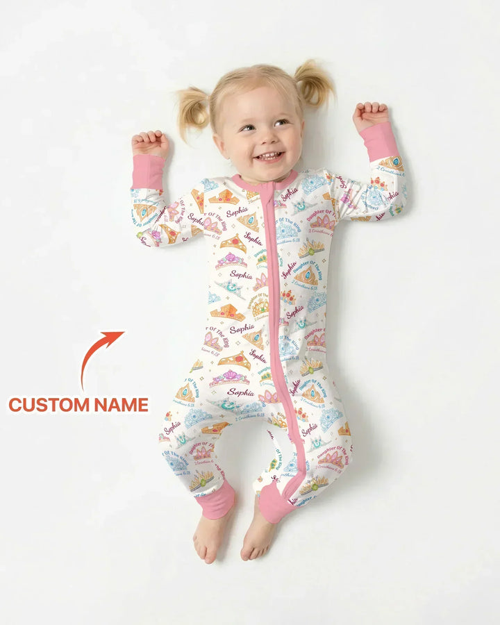 Daughter Of The King Custom Name Bamboo Convertible Zippy