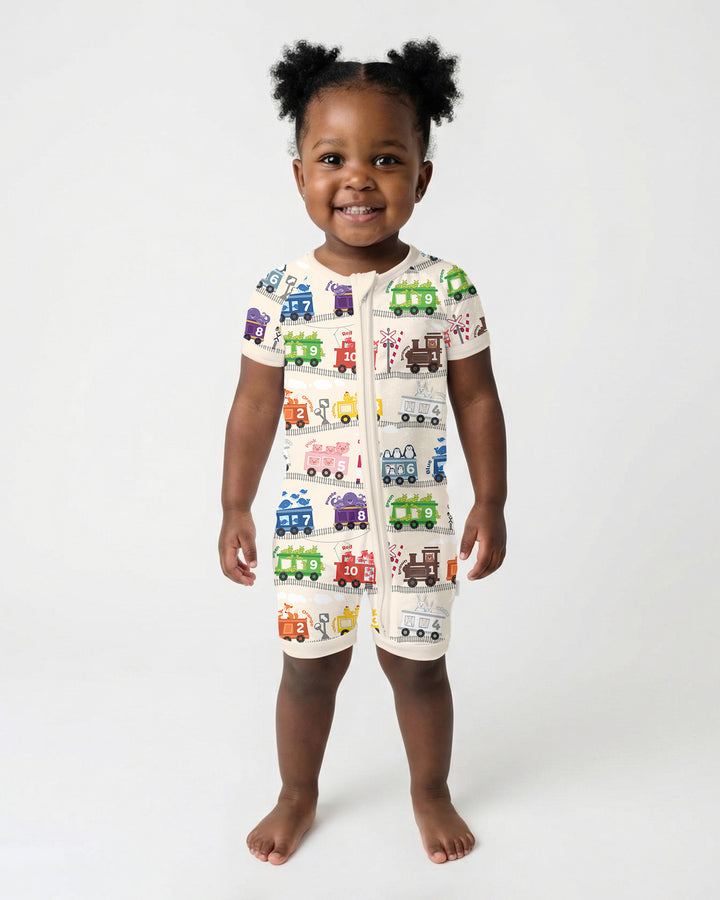 Color Train Bamboo Shorty Zippy