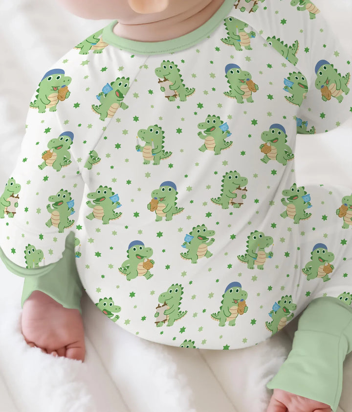 Shabbat Dinosaur Bamboo Convertible Zippy