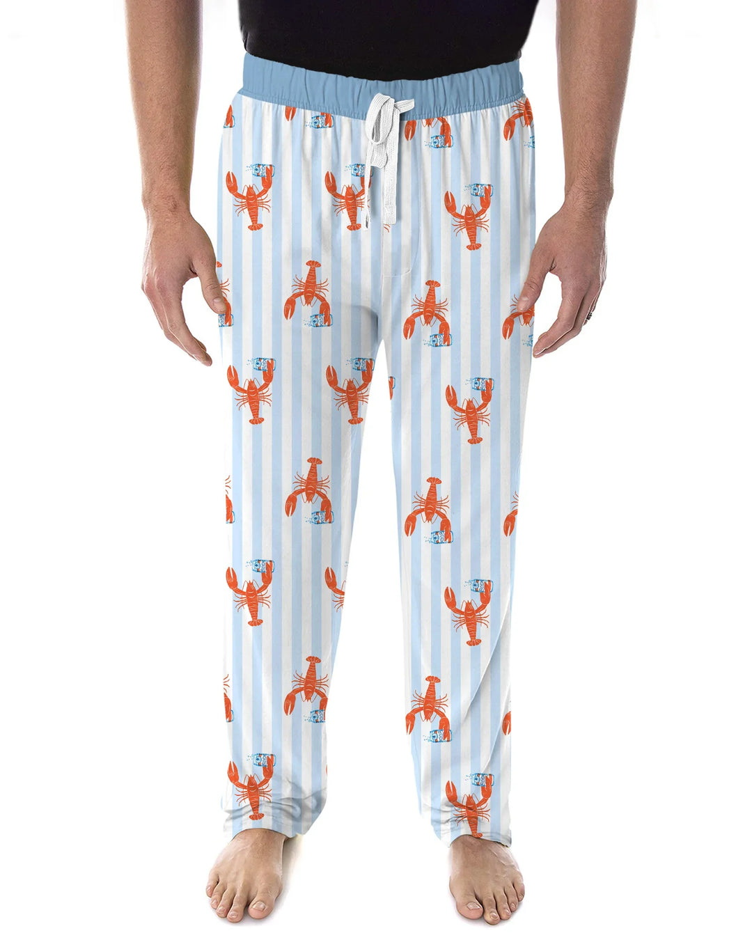 Crawfish Beer Season Bamboo Men's Pajama Set