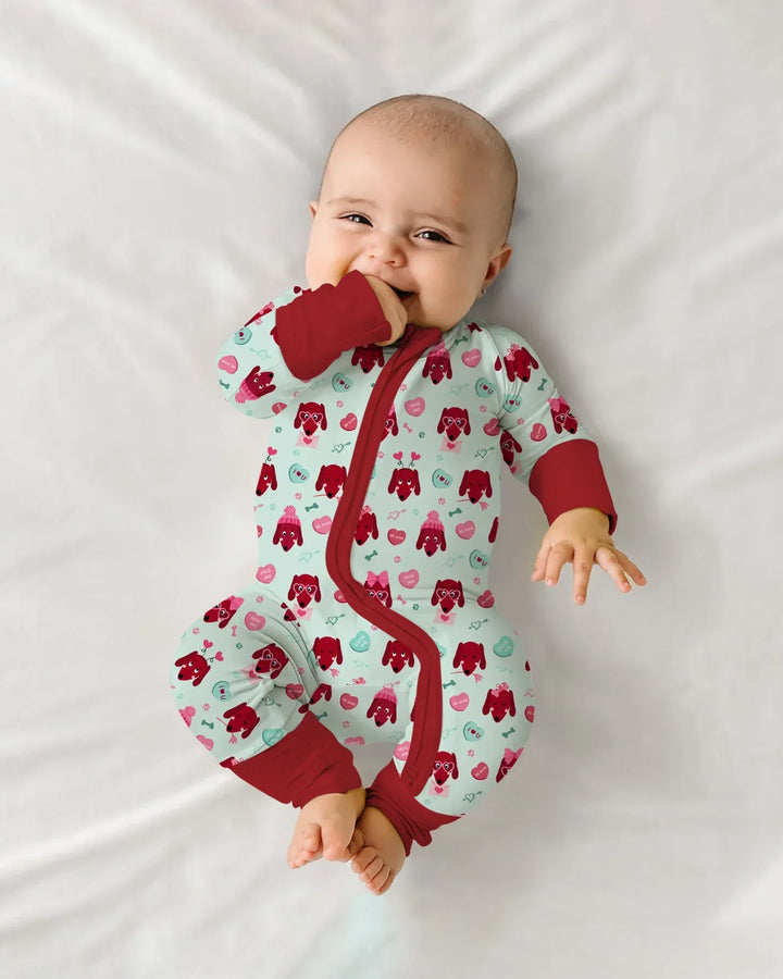 Dachshund Is My Valentine Bamboo Convertible Zippy