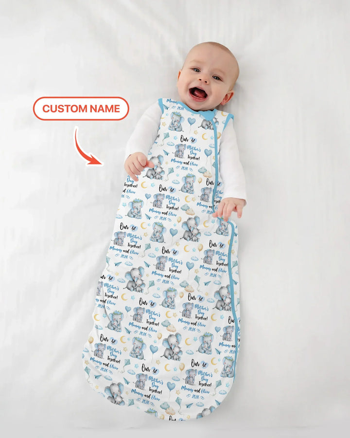 Personalized Our 1st Mother's Day Together Bamboo Sleep Bag