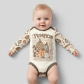 Whimsical Pumpkin Patch Bamboo Bodysuit