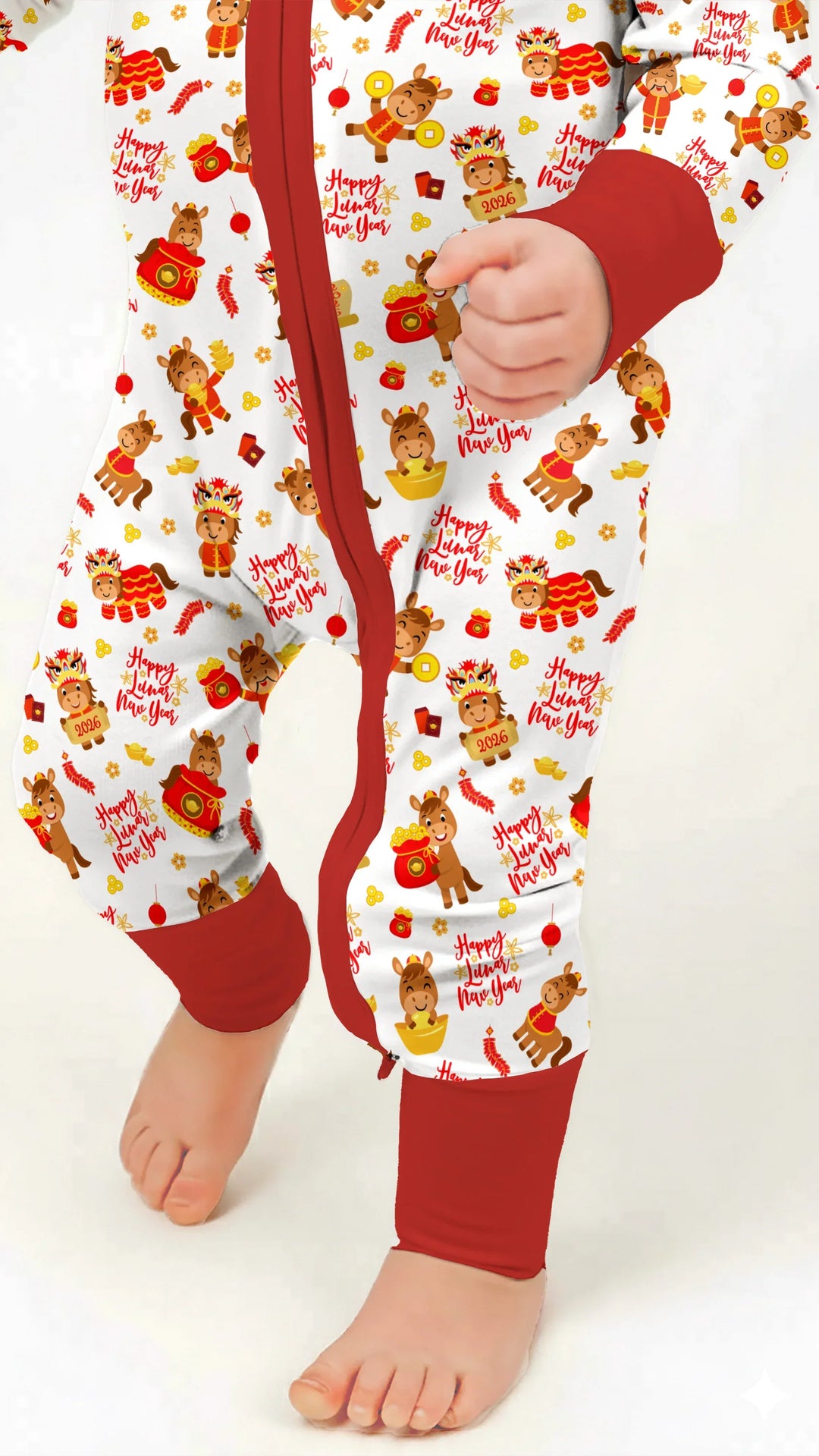 Year of the Horse Bamboo Convertible Zippy