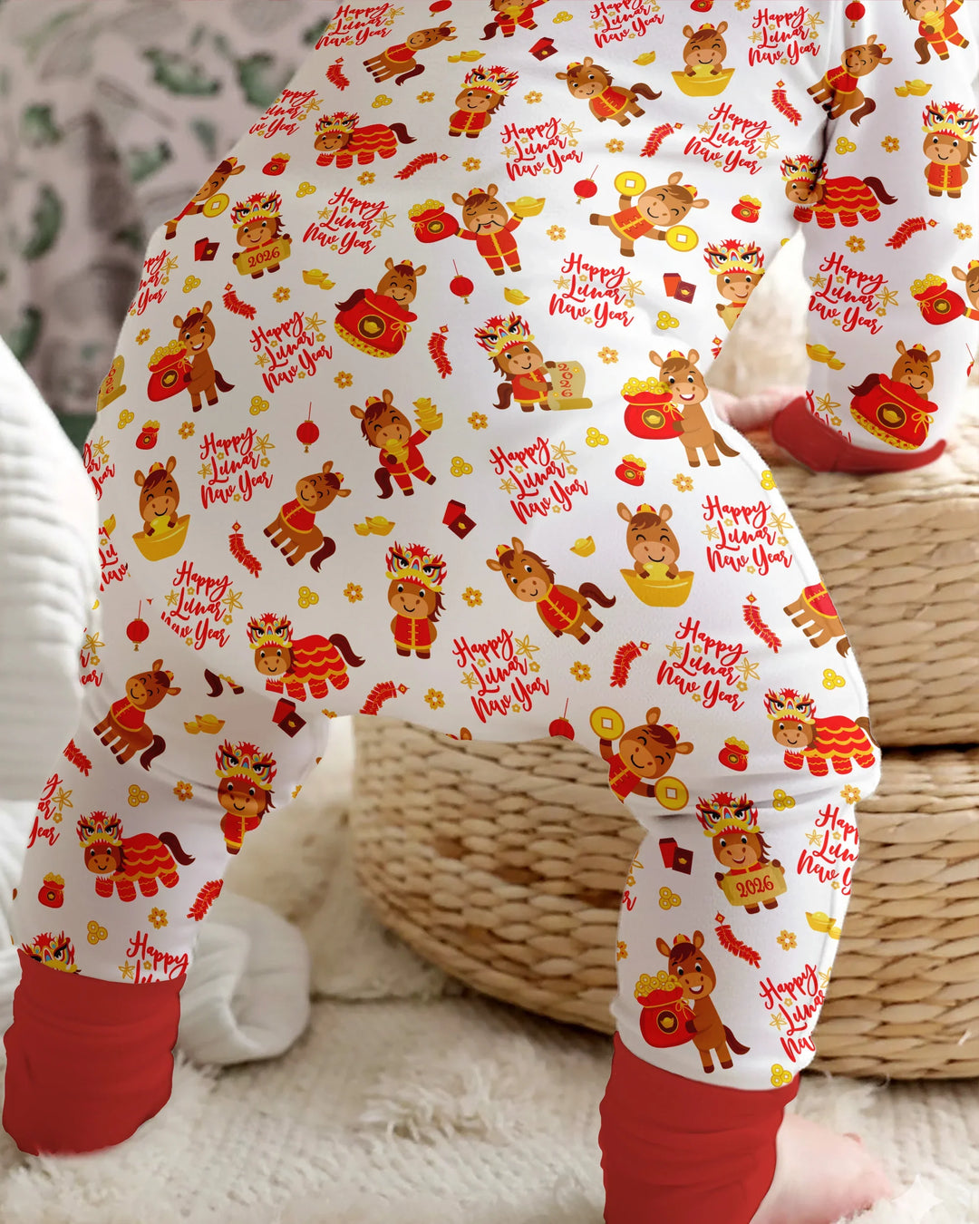 Year of the Horse Bamboo Convertible Zippy