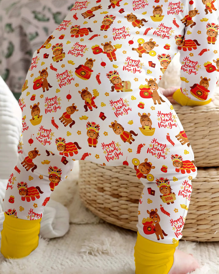 Year of the Horse Bamboo Convertible Zippy
