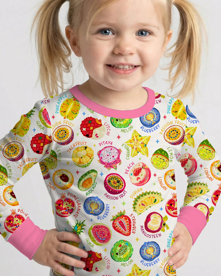 Juicy World Bamboo Two Piece Long Sleeve Pajama Set
