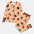 Empowered African Girl Bamboo Women Pajama Set