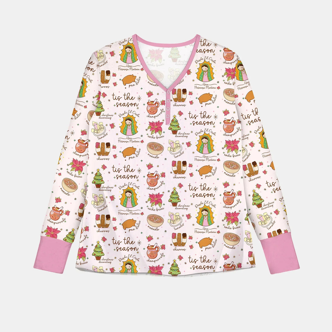Our Lady of Guadalupe Bamboo Women Pajama Set