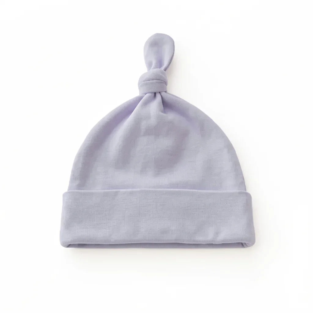 Solid Color Bamboo Knotted Hat